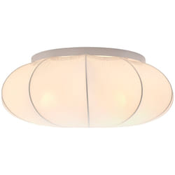 Plafonnier AERON 40 Textile Blanc, H.22.5 - IP20 - E27 /Nordlux Intérieur