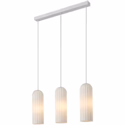Le design de Miella est à la fois simple et élégant. Avec son magnifique verre strié, cette suspension est l'incarnation du g ...