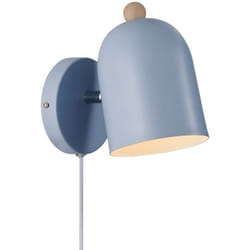 Applique murale GASTON Métal Bleu, H.19.5 - IP20 - E27 /Nordlux Intérieur
