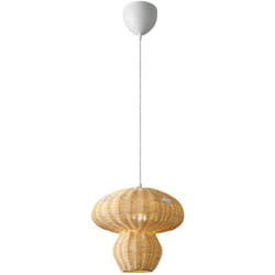 Nordlux - Suspension allie 30 Rotin Nature (marron), H.28.3 - IP20 - E27 / Intérieur