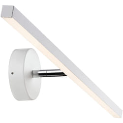 Nordlux - Applique murale ip S13 40 Métal Acier Brossé, H.9 - IP44 - led Module / Intérieur