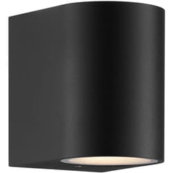 Applique murale Dion Single Aluminium Noir, H.9 IP44 GU10 / Nordlux Extérieur