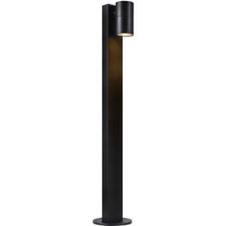 Nordlux - Potelet tin 80 Aluminium Noir, H.80 IP44 GU10 / Extérieur