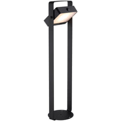 Nordlux - Potelet saulio Solar Aluminium Noir, H.60 IP44 SolarLed / Extérieur