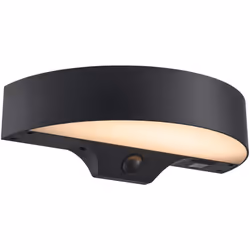 Monay est une applique murale solaire sans fil au design moderne et épuré. La lampe se recharge à la lumière du soleil pendan ...