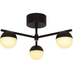Plafonnier contina Métal Noir, H.25,3 IP20 G9 / Nordlux Intérieur