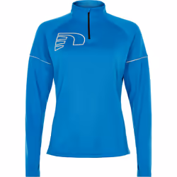 Sweatshirt femme Newline core zip neck