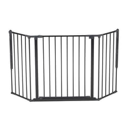 Baby Dan 56216-2600-10 barrière de sécurité bébé Polyéthylène, Acier Noir