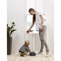 Baby Dan 105656415 barrière de sécurité bébé Blanc