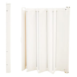 Baby Dan 60214-2400-12 barrière de sécurité bébé ABS, Acier, Polyuréthane thermoplastique (TPU) Blanc