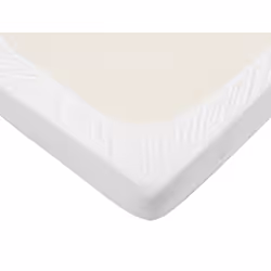 Baby Dan 4386-01 Taie d'oreiller 60 x 120 cm Coton Blanc Feuilles de vérification équipés