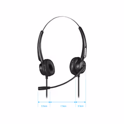 Sandberg 126-13 casque Avec fil Arceau Bureau/Centre d'appels USB Type-A Noir - Vue supplémentaire 3