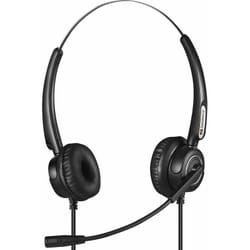 Sandberg 126-30 écouteur/casque Avec fil Arceau Bureau/Centre d'appels USB Type-A Noir