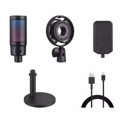 Sandberg Streamer USB Microphone RGB