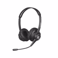 Sandberg Bluetooth Headset ANC+ENC, Sans fil, Musique/Quotidien, 20 - 20000 Hz, 230 g, Casque, Noir