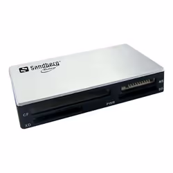 Sandberg USB 3.0 Multi Card Reader, CF, CF Type II, CF+, DV RS-MMC, HC MMC+, MMC, MMC Mobile, MMC+, MS Duo, MS Micro (M2), MS ...