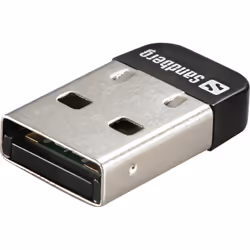 Sandberg Nano Bluetooth 4.0 Dongle, Sans fil, USB, Bluetooth, 3 Mbit/s, Noir