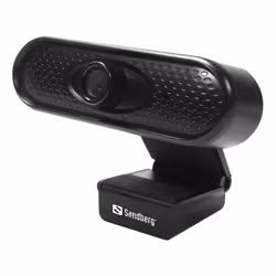 Sandberg USB Webcam 1080P HD, 2 MP, 1920 x 1080 pixels, Full HD, 30 ips, 1920x1080@30fps, 1080p