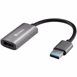Sandberg 134-19, 2.0, USB Type-A, Sortie HDMI