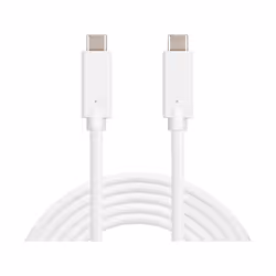 Sandberg USB-C Charge Cable 2M, 60W, 2 m, USB C, USB C, Mâle/Mâle, Blanc