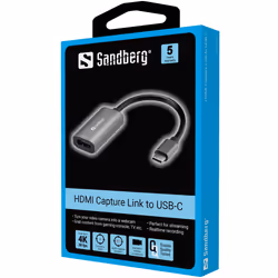 Sandberg 136-36 adaptateur graphique USB Gris