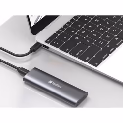 Sandberg USB 3.2 Case for M.2+NVMe SSD Enceinte ssd Noir - Vue supplémentaire 5