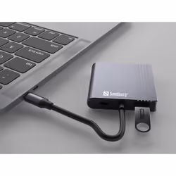 Sandberg 136-44 adaptateur graphique USB Gris