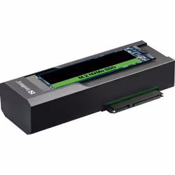 Sandberg USB-3 Cloner+Dock M2+NVMe+SATA USB 3.2 Gen 2 (3.1 Gen 2) Type-C Noir