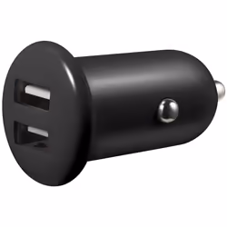 Sandberg Car Charger 2USB 1A+2.1A SAVER, Auto, CC, 5 V, Noir