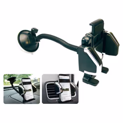 Sandberg In Car Universal Mobile Holder, Mobile/smartphone, Support passif, Voiture, Noir