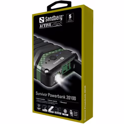Sandberg Survivor Powerbank 20100 - Vue supplémentaire 7