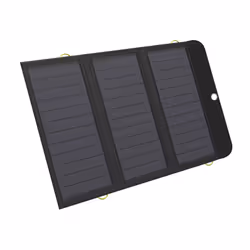 Sandberg Solar Charger 21W 2xUSB+USB-C, 6000 mAh, Lithium Polymère (LiPo), Noir