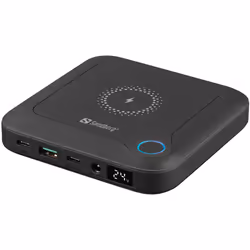 Sandberg 420-57, 24000 mAh, Quick Charge 2.0, Recharge sans fil, Noir