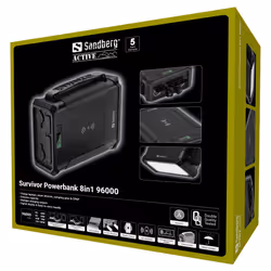 Sandberg Survivor Powerbank 8in1 96000 - Vue supplémentaire 11
