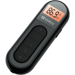 Sandberg Pocket Radio FM Recharge Portable Noir