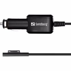 Sandberg Car Charger for Surface, Auto, Allume-cigare, 15 V, 1 m, Noir