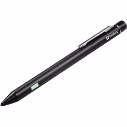 Sandberg Precision Active Stylus Pen, Mobile/smartphone, Toutes marques, Noir, Aluminium, Cuivre, Intégré, Lithium-Ion (Li-Io ...