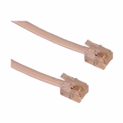 Sandberg Telephone RJ11-RJ11 10m, 10 m, RJ11, RJ11, Blanc, Mâle, Mâle