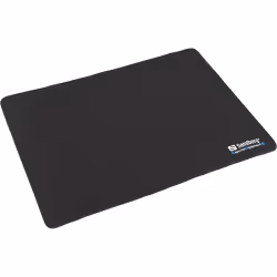 Sandberg Gamer Mousepad, Noir, Monochromatique, Base antidérapante, Tapis de souris de jeu