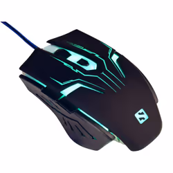 Sandberg Eliminator Mouse, Droitier, USB Type-A, 2400 DPI, Noir