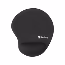 Sandberg 820-98, Noir, Monochromatique, Repose-poignets, Base antidérapante