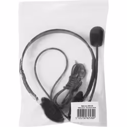 Sandberg 825-30 Casque filaire Noir - Vue supplémentaire 4
