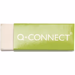 Q-CONNECT KF00236, Caoutchouc, Vert, Blanc, Adultes et enfants, 21 mm, 60 mm, 11 mm
