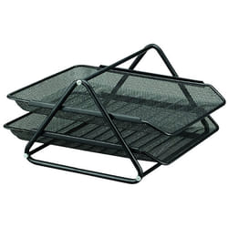 Q-CONNECT KF00860 bac de rangement de bureau Noir