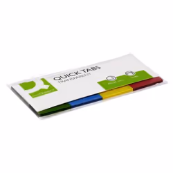 Q-CONNECT Page Markers, Couleurs assorties, 50 mm, 78 mm, 5 mm, 10 g, Chine
