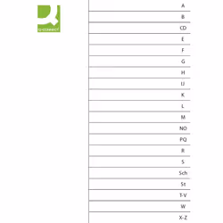 Connect KF01817, Blanc, Polypropylène (PP), A4, 210 mm, 297 mm, 20 pièce(s)