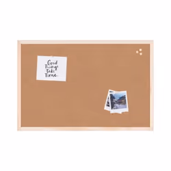 Q-CONNECT KF03566 tableau d'affichage & accessoires Tableau d’affichage fixe Marron Liège
