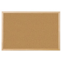Q-CONNECT KF03567 tableau d'affichage & accessoires Tableau d’affichage fixe Marron Liège