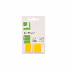 Connect KF03634, Etiquette vierge, Jaune, 25 mm, 43 mm, 50 feuilles