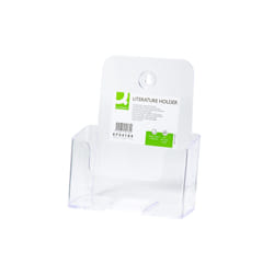 Q-CONNECT KF04184 rangement de cartes de visites Plastique Transparent